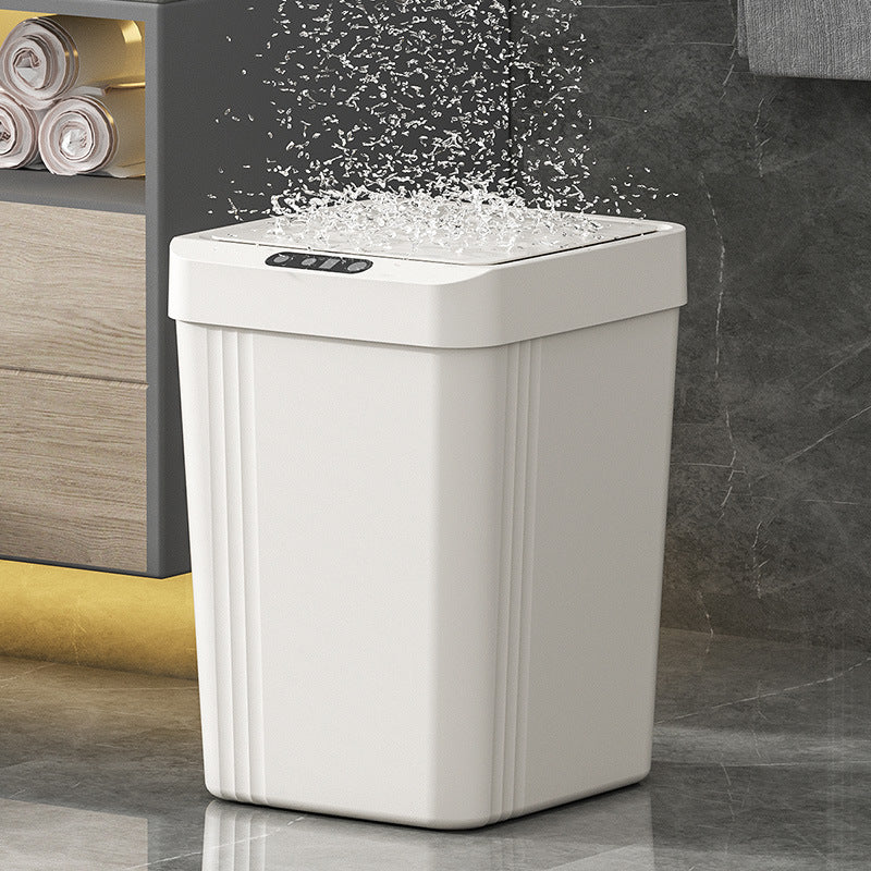Waterproof Automatic Smart Induction Trash Can With Lid - The Mindful Market