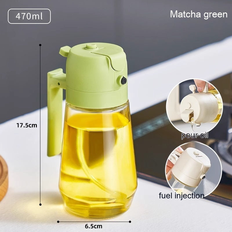 Two-in-one Glass Oiler Automatic Pressing Spray - The Mindful Market