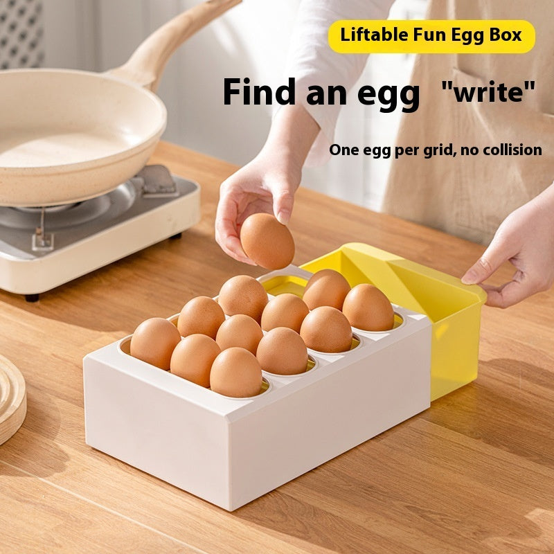 Kitchen Drawer-styled Fresh-keeping Egg Storage Box - The Mindful Market