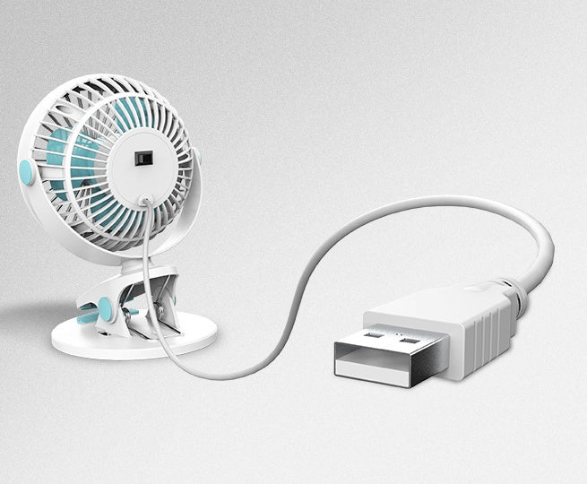 Mini Clip-on USB Desktop Fan - The Mindful Market