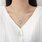 Zircon Double Love Necklace With Rhinestones Ins - The Mindful Market