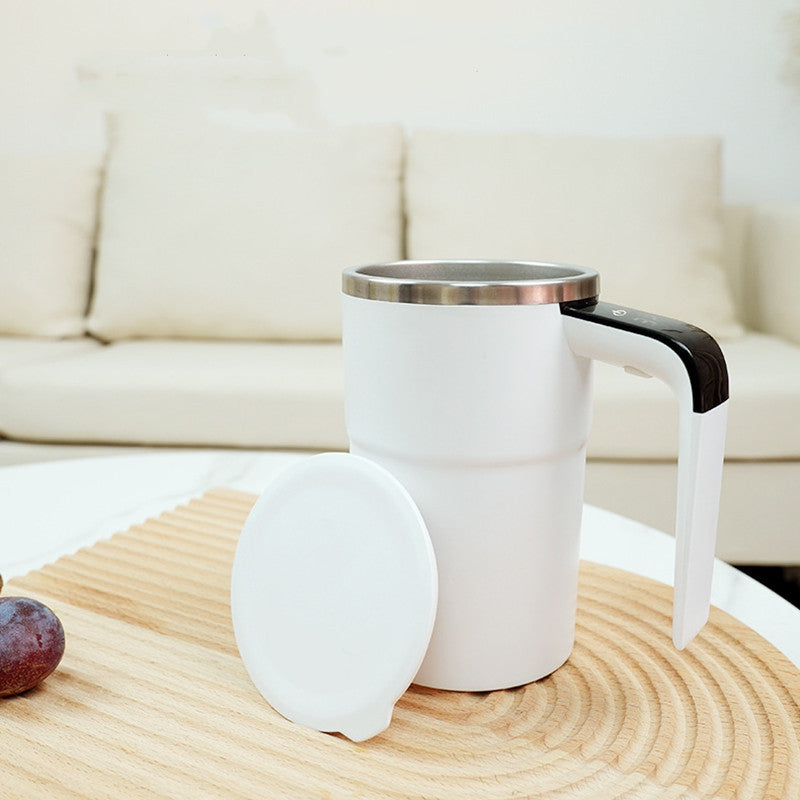 USB Rechargeable Electric Coffee Mug with Magnetic Stirring - The Mindful Market