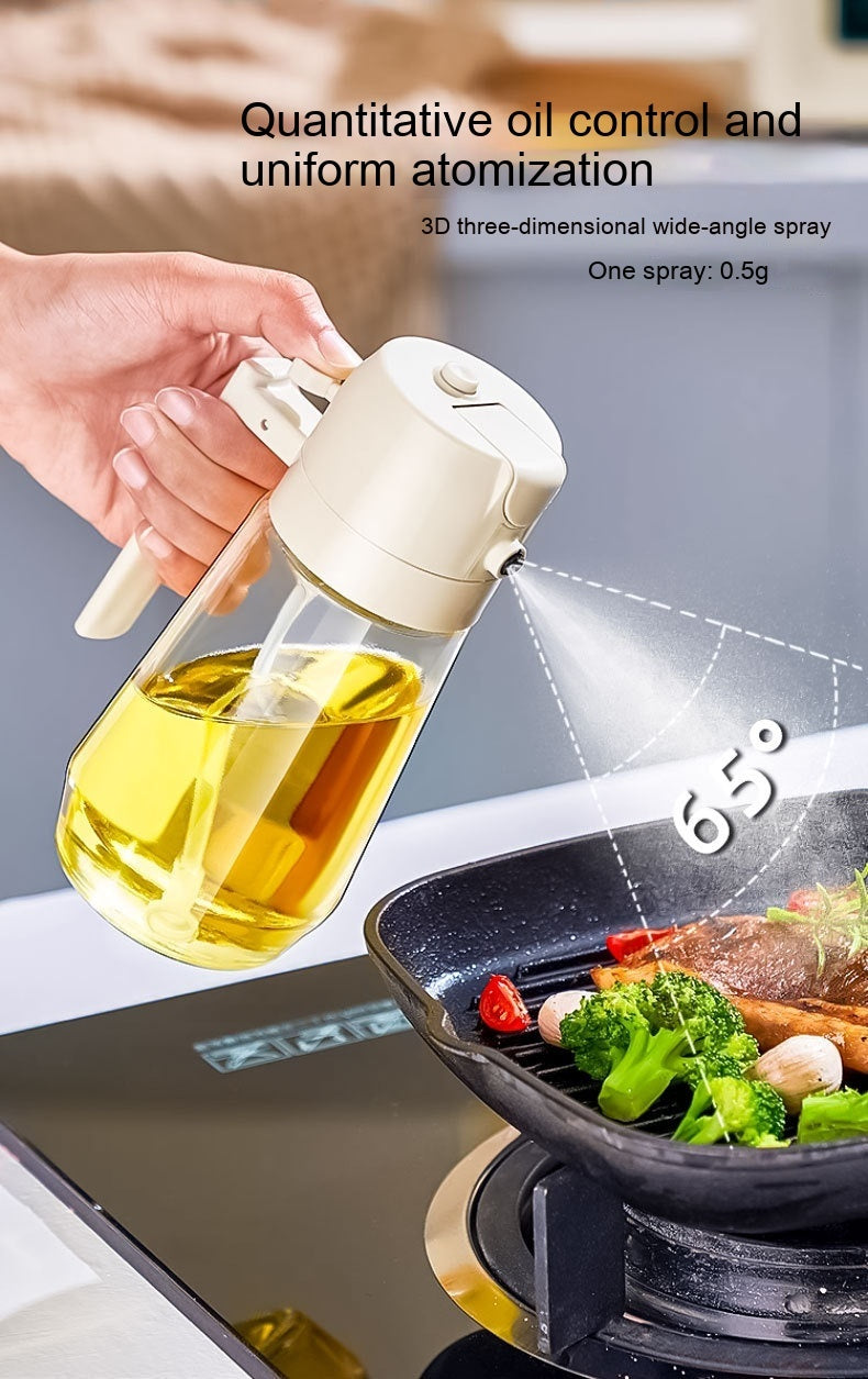 Two-in-one Glass Oiler Automatic Pressing Spray - The Mindful Market