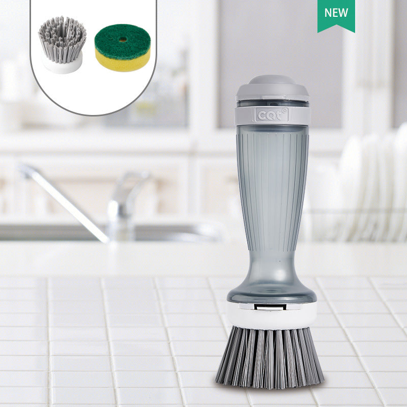 Pot Brush With Soap Dispenser - The Mindful Market