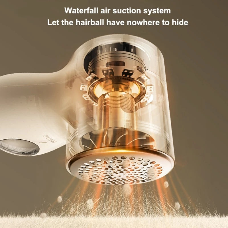 Portable Electric Lint Remover with LED Display and USB Charging - The Mindful Market