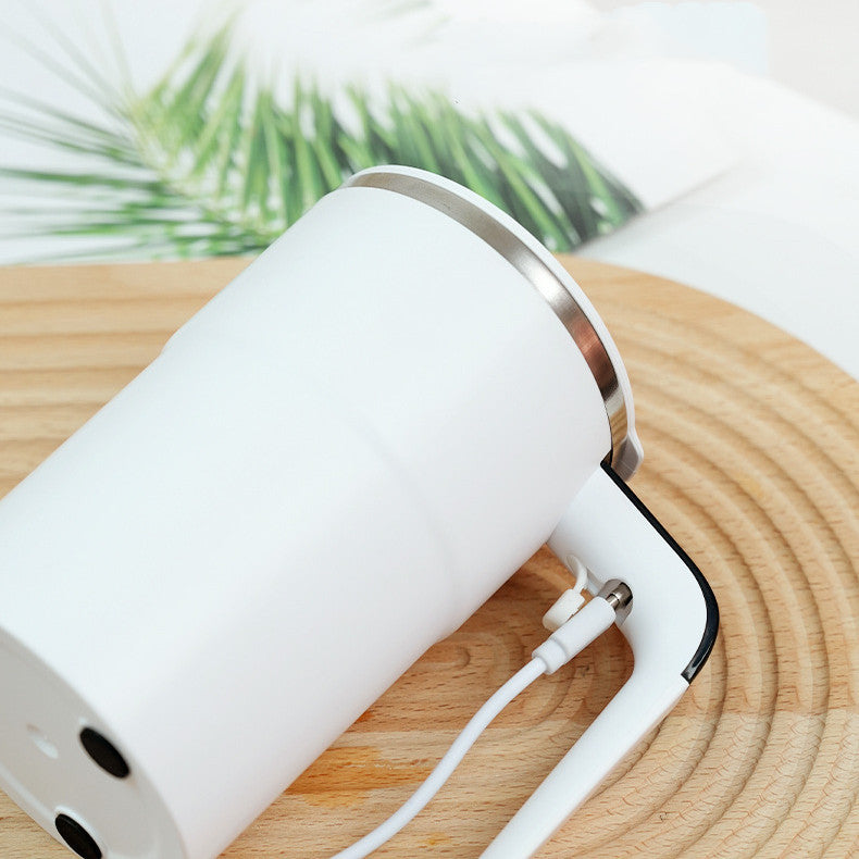 USB Rechargeable Electric Coffee Mug with Magnetic Stirring - The Mindful Market