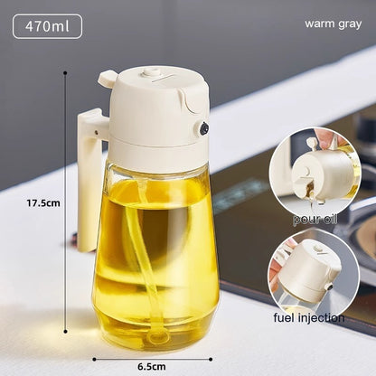 Two-in-one Glass Oiler Automatic Pressing Spray - The Mindful Market