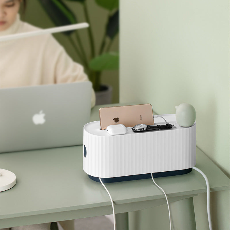 Power Strip Wire Case Cable Storage Box - The Mindful Market