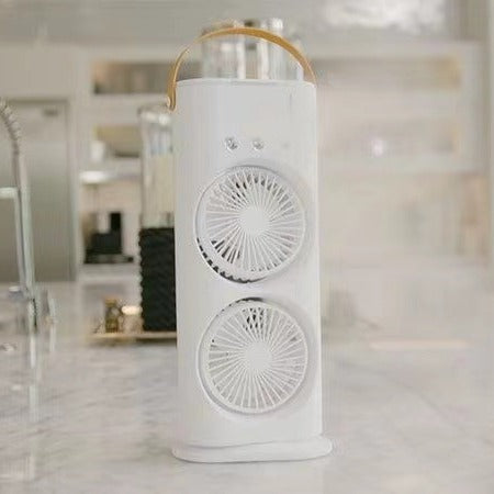 Portable Double-Ended Spray Fan and Humidifier - The Mindful Market