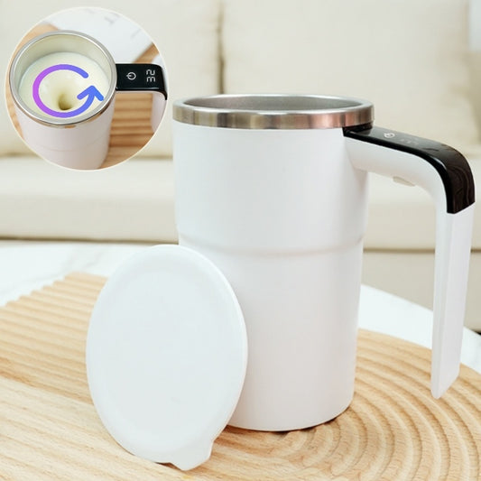 USB Rechargeable Electric Coffee Mug with Magnetic Stirring - The Mindful Market