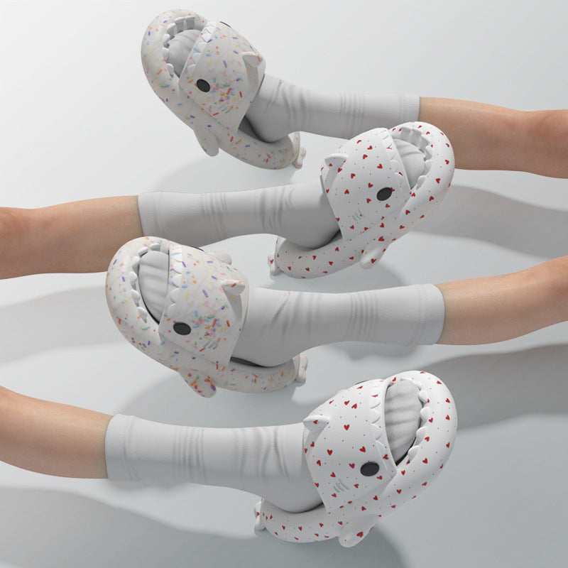 Lovers Shark Slippers - The Mindful Market