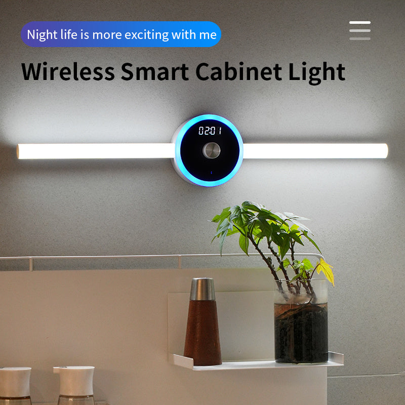 Smart Cabinet Light Clock Timing Sensor Light - The Mindful Market